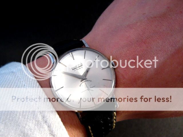 super thin elegant 1965 curtis vintage retro swiss peseux 330